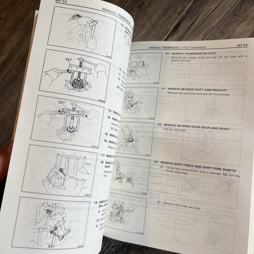 1987 Toyota MR2 M R 2 Factory OEM Shop Service Repair Manual 1.6L I4 - Picture 7 of 7