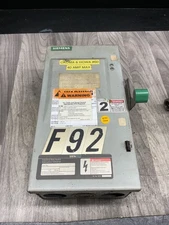 Siemens 60-Amp Disconnect Switch #4009C123PR4