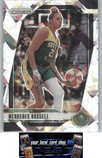 2024 Panini Prizm WNBA Cracked Ice Prizm #109 MERCEDES RUSSELL Seattle Storm