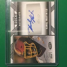  2020 SAGE HIT Autographs Black #A19 Kamal Martin