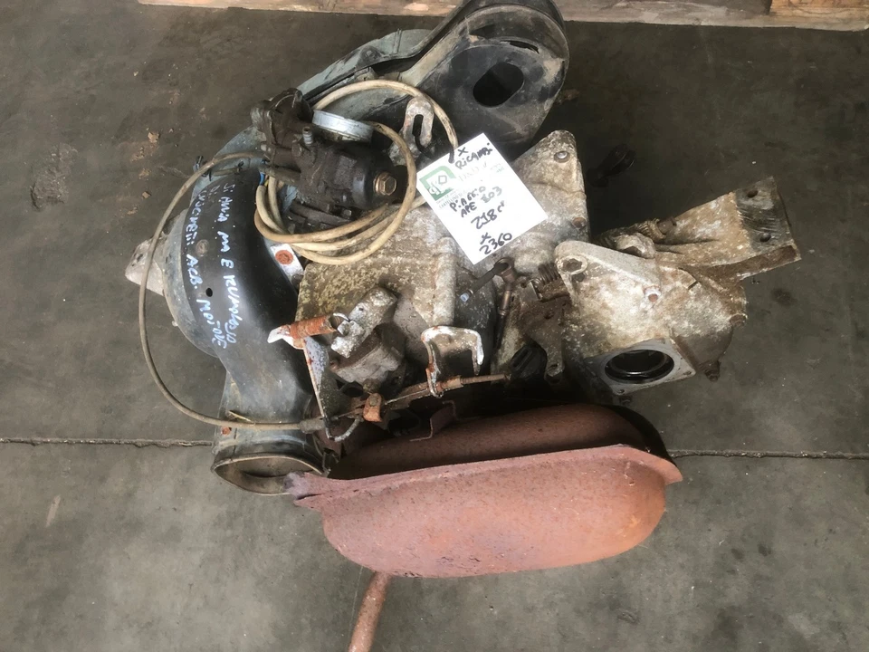 MOTORE SEMICOMPLETO PER PIAGGIO Ape TM 703 2368375 benzina 218 (83>16) - Immagine 2 di 4