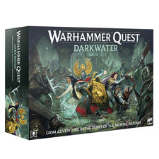 Warhammer Quest Darkwater Board Game - No Models - All Other Contents Included