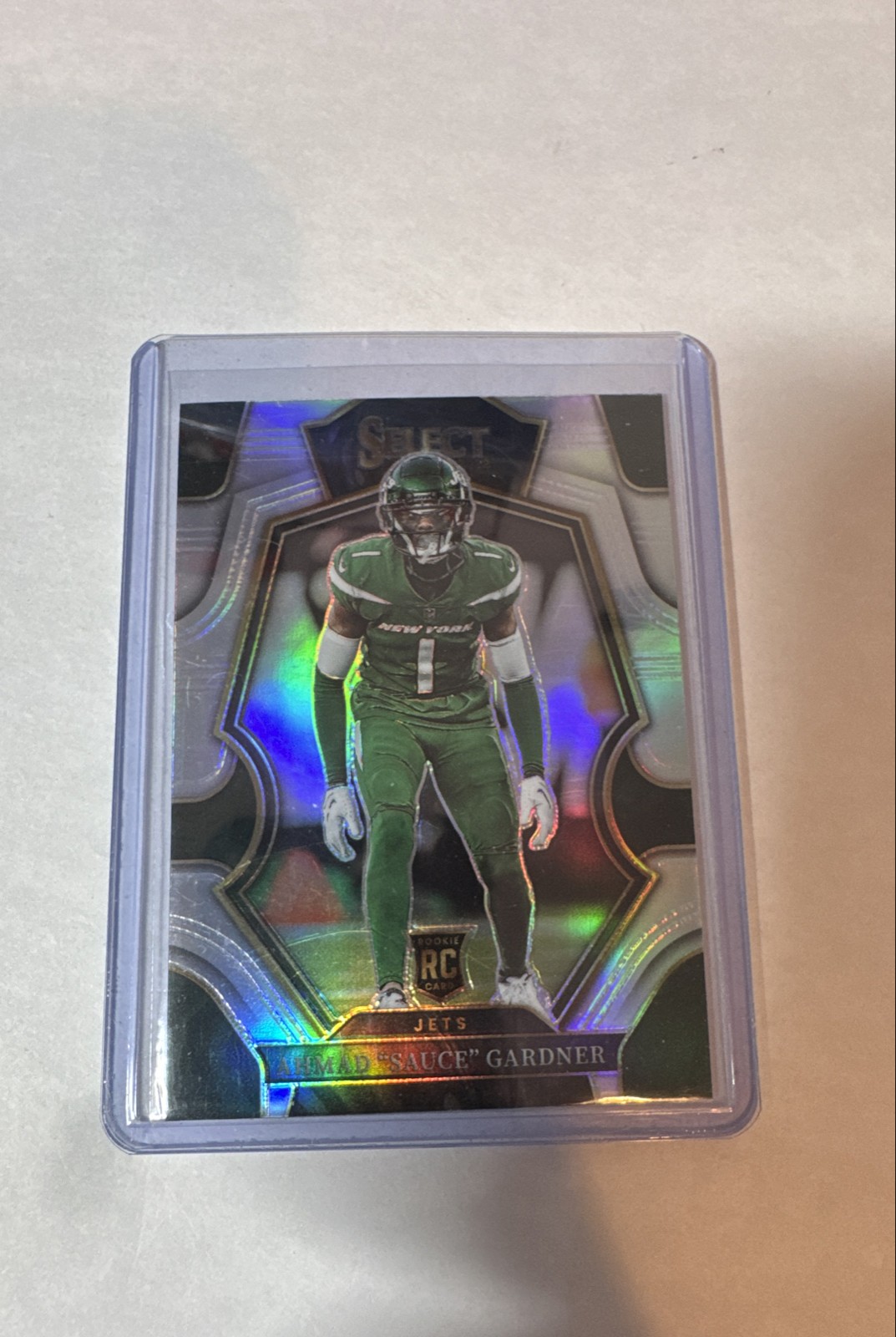 2022 Panini Select - Premier Level Ahmad Gardner #177 Silver Prizm (RC)
