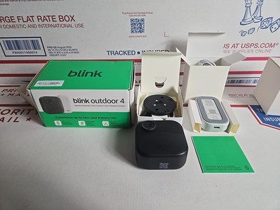 Blink Outdoor 4 Wireless smart security camera, two-year battery life, 1080...