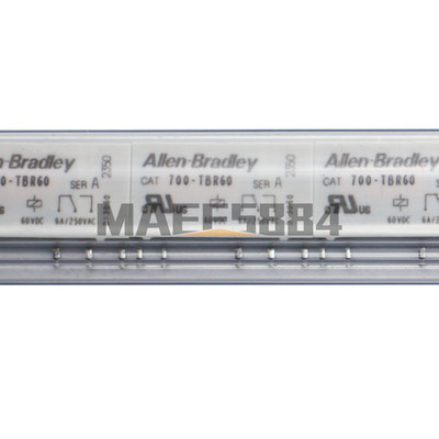 10PCS NEW Allen Bradley 700-TBR60 Term Block Style 48V DC 1 Pole Relays