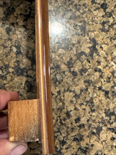 82-90 Mercedes W126 Center Molding Glove Box Wood Dash Trim FLAWLESS BEAUTIFUL - Picture 9 of 24
