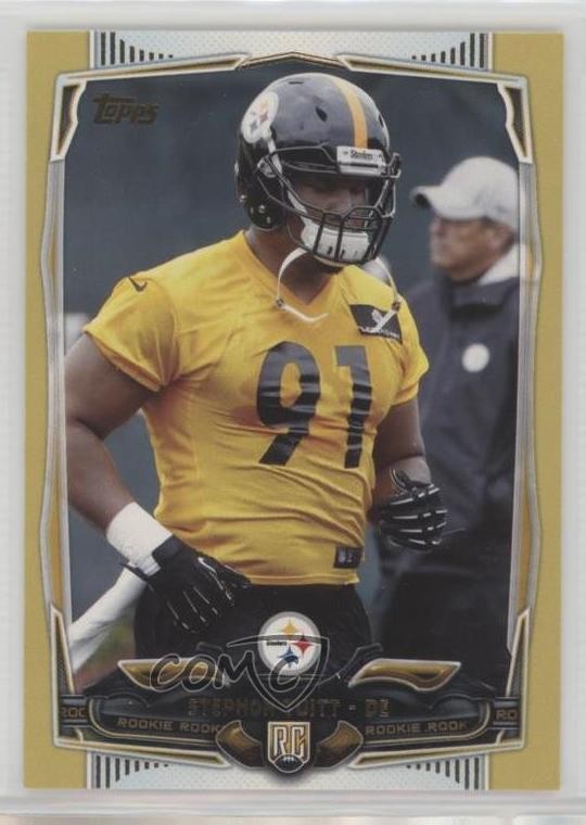 2014 Topps Gold 284/2014 Stephon Tuitt #416 Rookie RC 10ip