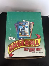 1990 Topps Baseball Rack Pack Box 24 Packs Frank Thomas Sosa Walker Williams RC