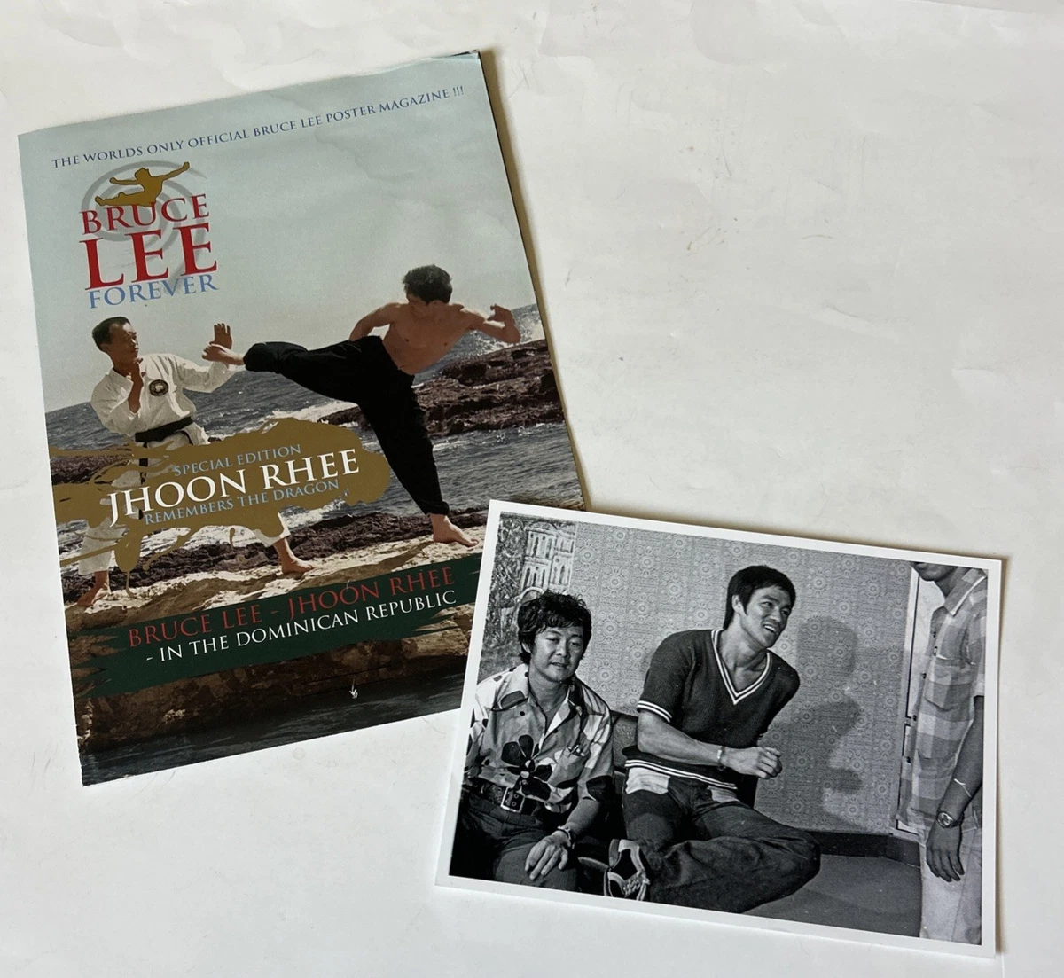 Poster Magazine Bruce Lee Kung-Fu Monthly N°19 1976 - 8 Pages