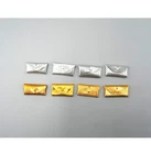 Barbie Shiny Clutch Purse Lot of 8 VTG Gold Silver Fashion Doll Accessories