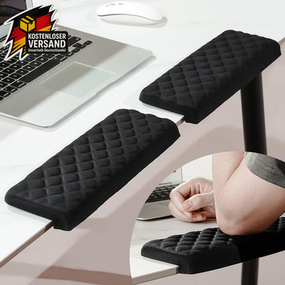 2-Teiliges L-Förmige Tastatur Handgelenkauflage,Foam Handballenauflage Mit Nonsl