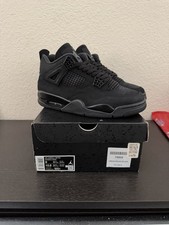Jordan 4 Black Cat 2025 Size 9 Men  s Used Clean