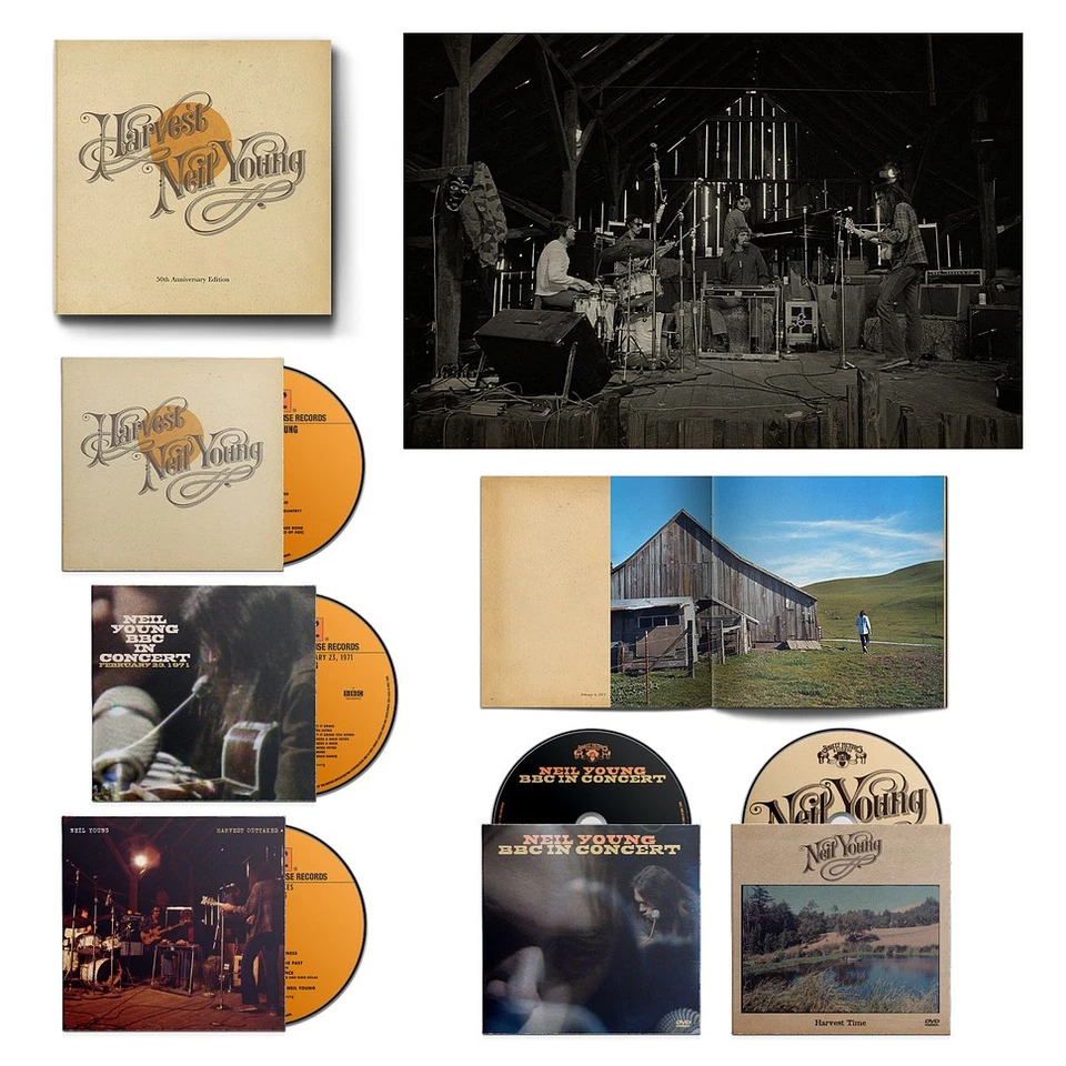 Neil Young - Harvest 50th Anniversary Edition (1972 - EU - Reissue) - Bild 2 von 2