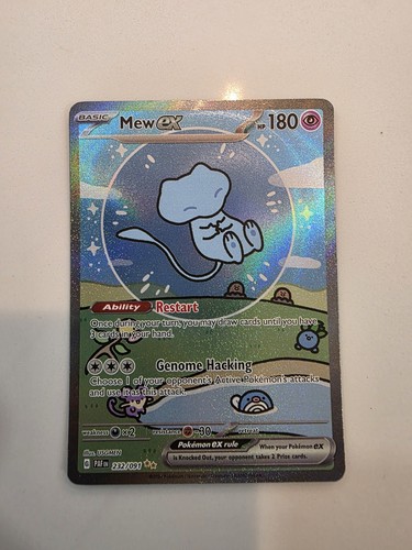 Pokémon Mew ex SV: Paldean Fates Special Illustration Rare 232/091 Holo EX