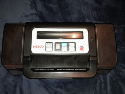 Nesco Deluxe Electric Vacuum Sealer VS-12, Machine Only,