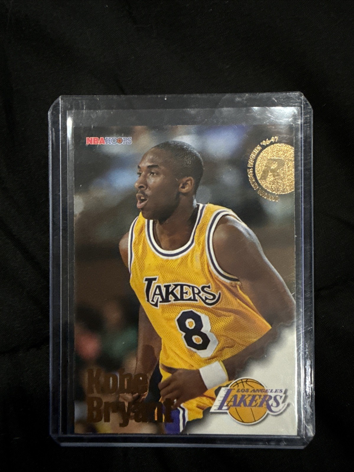 1996-1997 NBA HOOPS #281 KOBE BRYANT Rookie LA Lakers