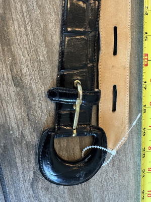 Vintage Roberto Dalpra Italian Leather Statement Belt Black Suede Quiet Luxury roberto Dalpra Belts for Women on Sale up to 90% Off: Poshmark main image 4