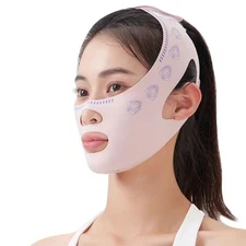 Reusable V Line Mask Facial Slimming Strap Double Chin Reducer Chin Lifting Belt