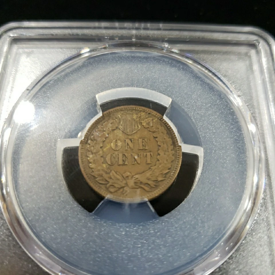 1909-S 1C Indian Head Cent PCGS XF40BN – Key Date, Gold Shield NFC Holder - Image 4 of 4