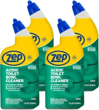 Acidic Toilet Bowl Cleaner - 32 Oz (Case of 4) - ZUATBC324 - Experience the Ulti