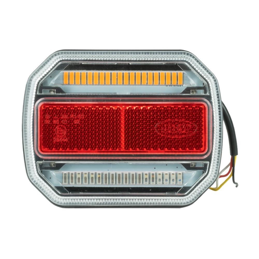 Feu arrière LED gauche remorque 4 fonctions pour caravane et bateau