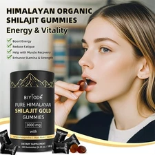 Shilajit GOLD Gummies, Organic, Extremely Potent 3000 mg, Fulvic Acid
