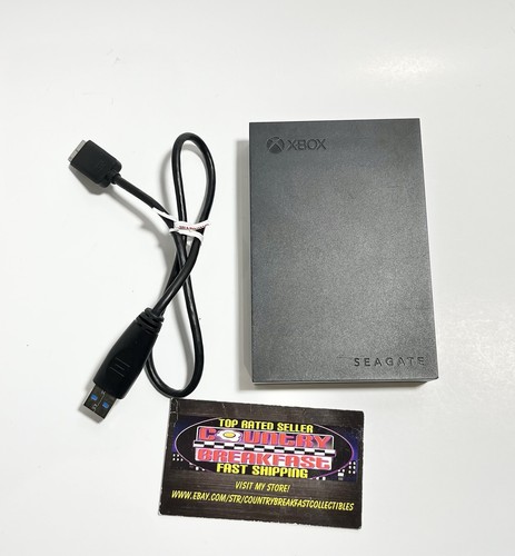 Seagate Game Drive For Xbox 4TB External Hard Drive SRD0LF0 Tested & Works Nice!