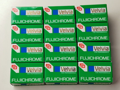 Fujichrome VELVIA RVP 50, exp. 2004