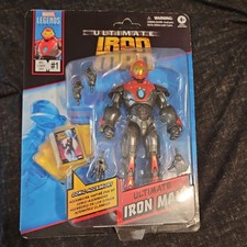 Marvel Legends Series  1 Ultimate Iron Man 6 inch Action Figure NEW w mini comic