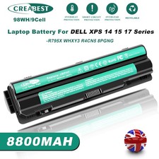 11.1V 8.8AH Battery For Dell XPS J70W7 JWPHF R795X 15 17 L401x L501x L502x L701X