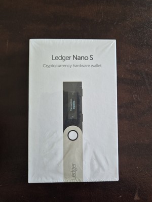 Brandneu Versiegelt Ledger Nano S Krypto Kryptowährung Hardware Brieftasche