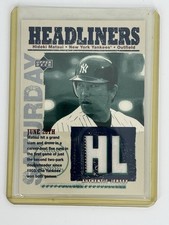 Upper Deck 2003 Headliners Jerseys Hideki Matsui HL-HM Insert New York Yankees