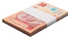 Nigeria 10 Naira, 2019, P-39j, UNC, Polymer X 100 PCS Bundle Pack