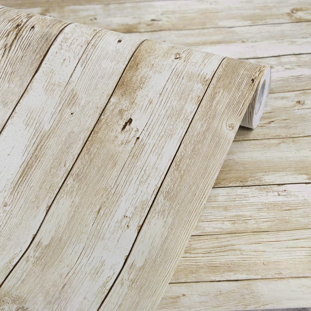 Contact Paper Wood Peel and Stick Wallpaper 17.71