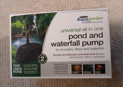 Pennington Aquagarden Universal All in One 1200 Pond & Waterfall Pump