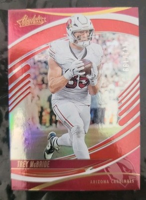 2025 Panini Absolute - Trey McBride #83 Spectrum Red /199