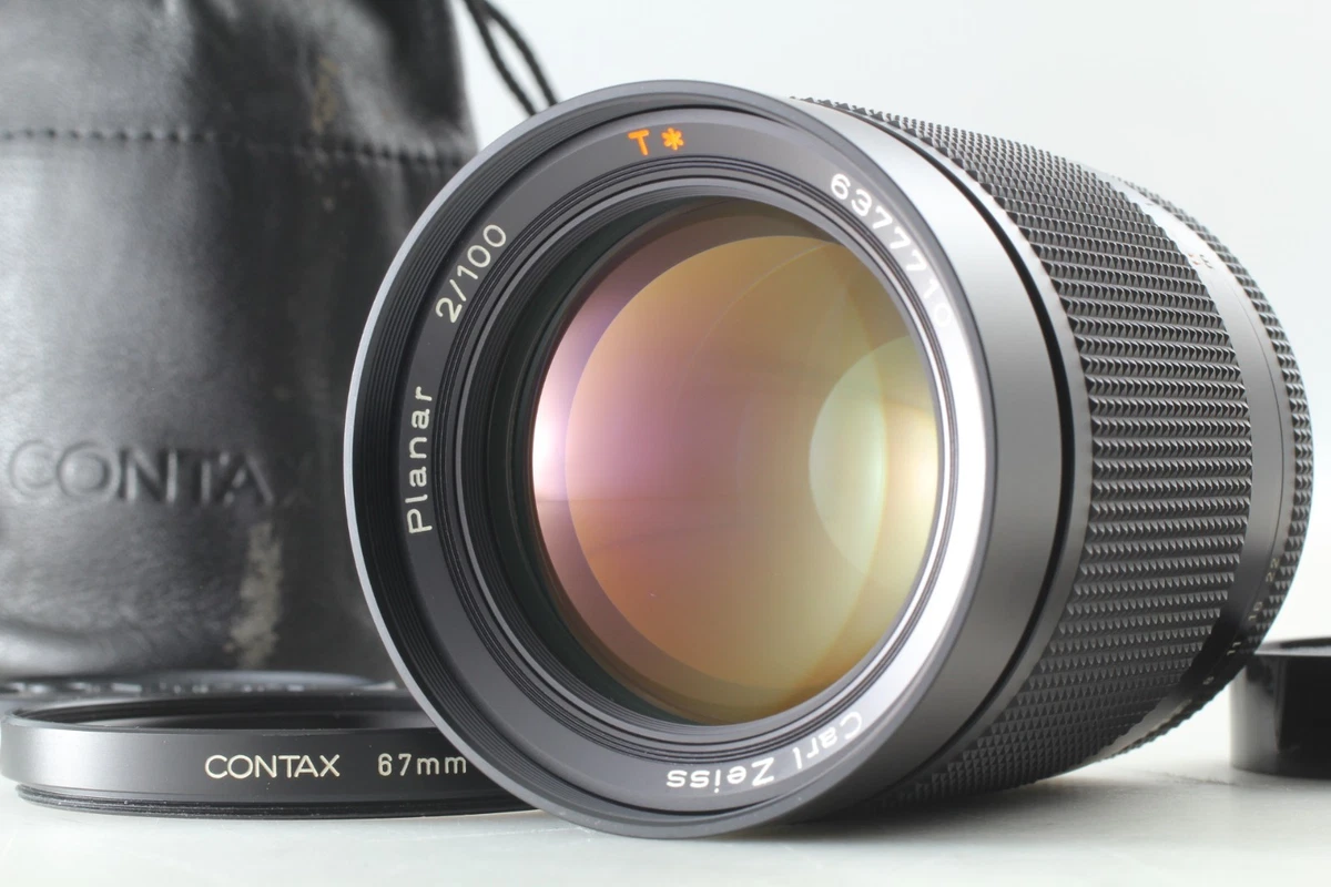 極上美品 コンタックス Contax 100mm f2.8 AEJ 3350 Contax f/2.8 Camera Lenses 100mm Focal for sale - eBay