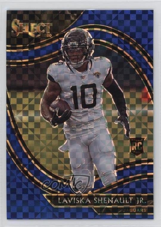 2020 Panini Select Field Level Blue Prizm 15/49 Laviska Shenault Jr #359 0wx2