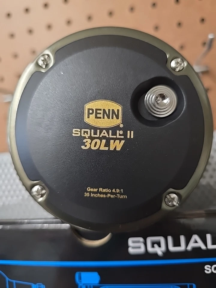Penn Squall II SQLII30LW Conventional Reel 4.9:1 Brand New - Image 4 of 4