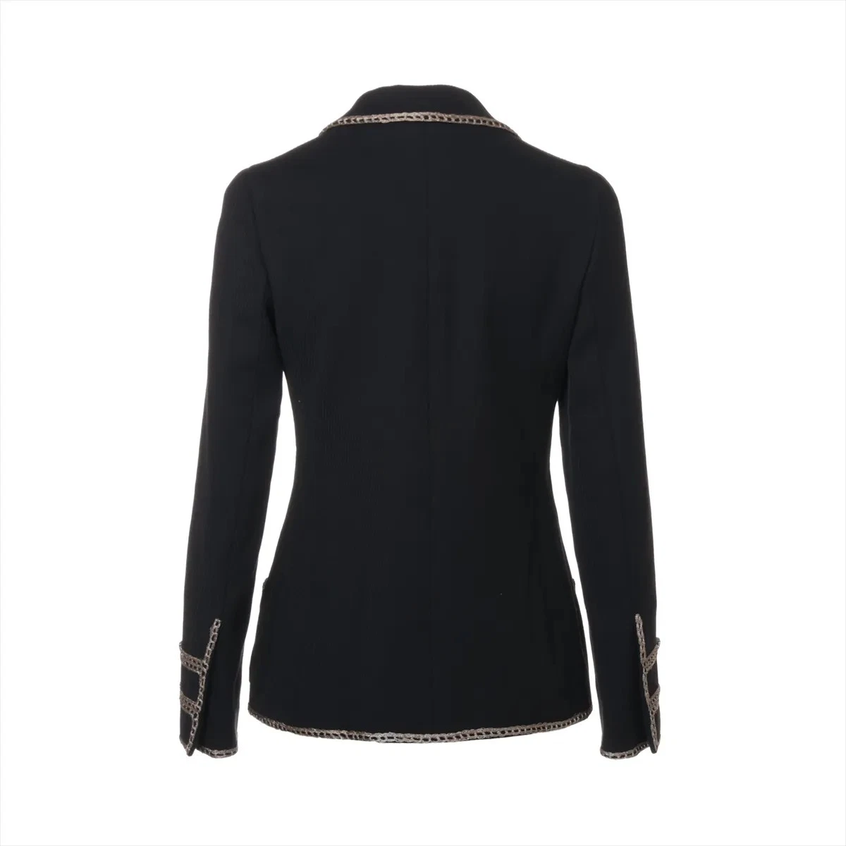 Giacca Chanel Coco Button 06P Cotone 34 Donna Nero P28757V18249 Napoleone