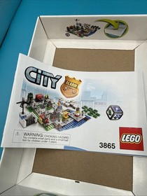 LEGO City Alarm 3865 Join The Chase Board Game Dice 2-4 Players Family 6+