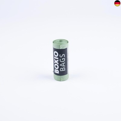 BOXIO - Bags, 25 Bio Müllbeutel für Campingtoilette, kompostierbare Beutel für T