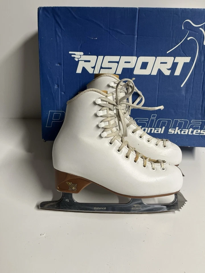 Risport Venus Ice Figure Skates With Spare Screws - Size 245/ UK 4 Women’s — 第 3/4 张图片