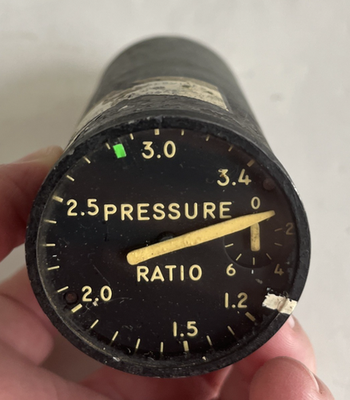 #ad #ad Honewell JG151A1 Pressure Ratio Indicator Untested For Parts or Display $91.74