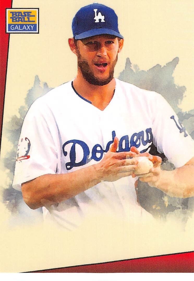 2018 Topps Galaxy Stars Wars Clayton Kershaw #TBT NM/MT LOS