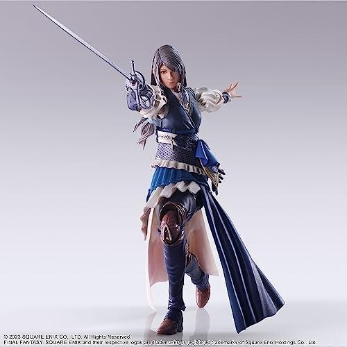 SQUARE ENIX Bring Arts Dion Lesage - Action Figure Final Fantasy XVI, 157mm, 29 Punti Di Articolazione