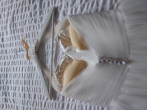 Mooshki Boutique Wedding Dress Size 10 Retro Style Tea Length - Picture 10 of 10