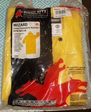 WIZARD LIMITED FLAMMABILITY RAINWEAR ASTM D6413-08 JACKET 300CX2 2XL (133)