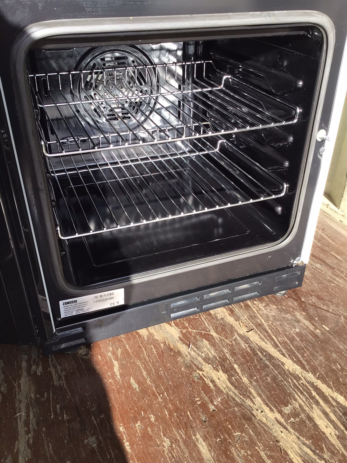 zanussi electric cooker 50cm Wide ) Model ZKC5030W1 eBay