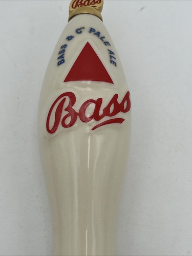 Vintage Bass Pale Ale Beer Tap Handle Ceramic Bass & C" Pale Ale 11.5” - Picture 4 of 11